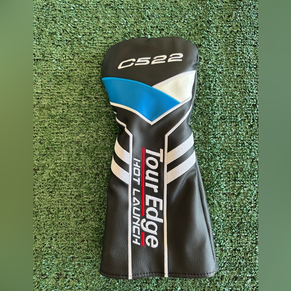 C522 Black & Blue Golf Driver Headcover